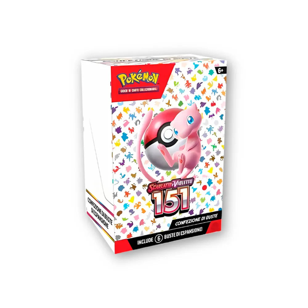 Bundle 151 box 6 bustine pokemon