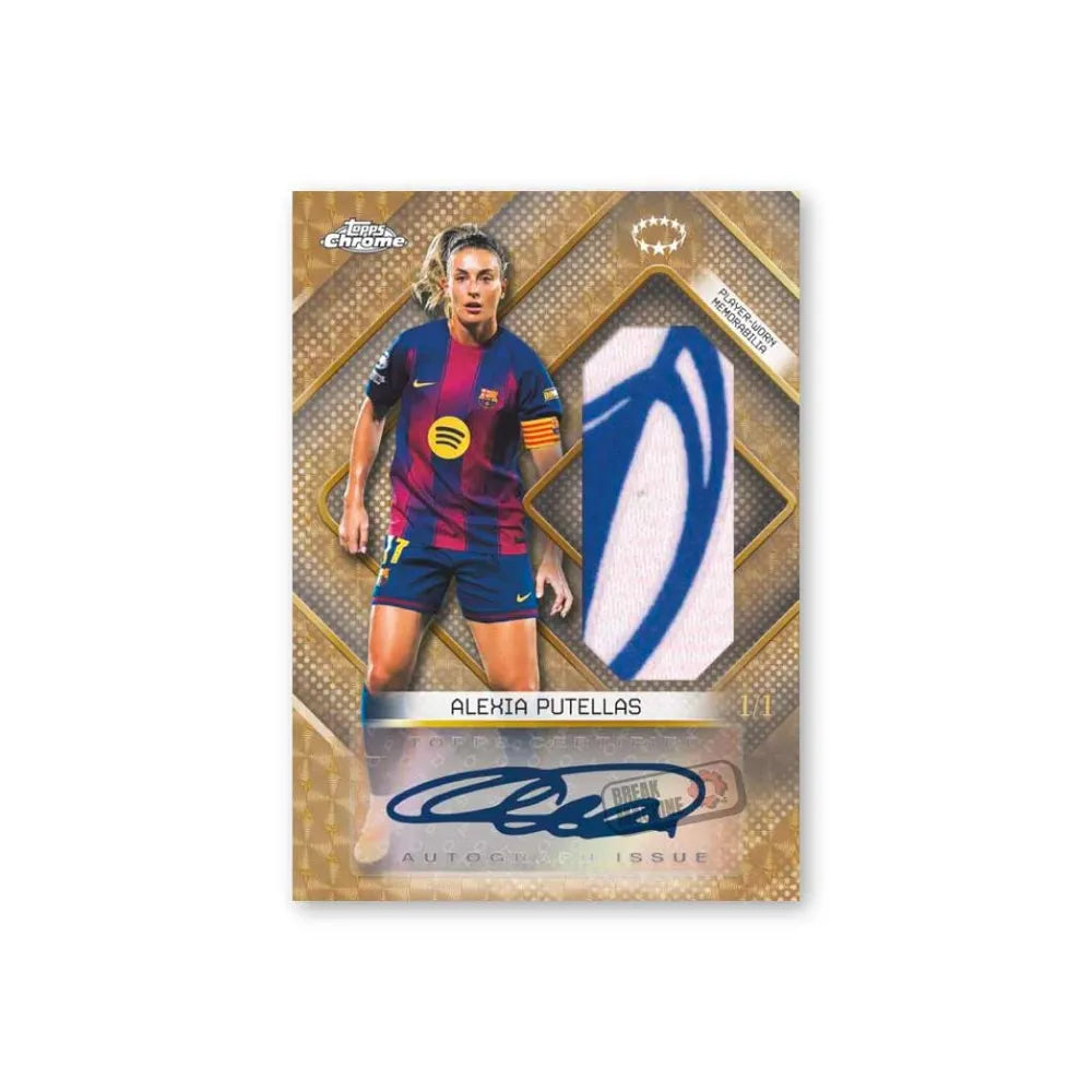 Topps Chrome UEFA Women’s Champions League 2025/26 - Hobby Box