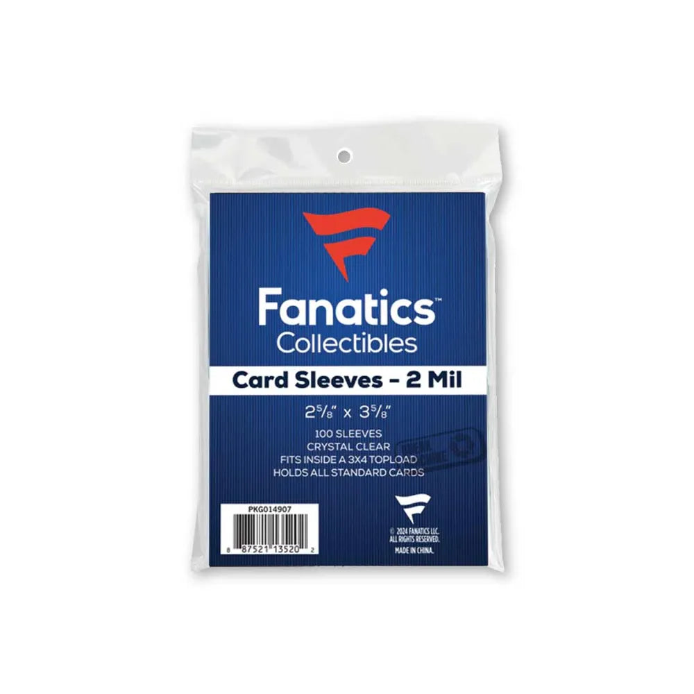 Fanatics Collectibles Soft Sleeves (100 Bustine Protettive)