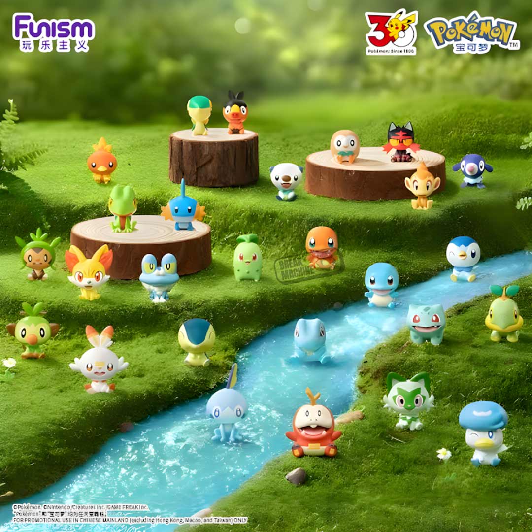 Pokemon Funism First Partner 30TH - Blind Box 3 Starter