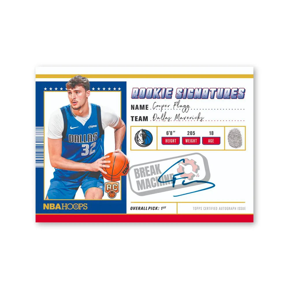 2025/26 Topps Hoops NBA Basketball - Box Hobby
