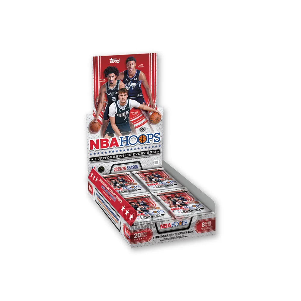 2025/26 Topps Hoops NBA Basketball - Box Hobby