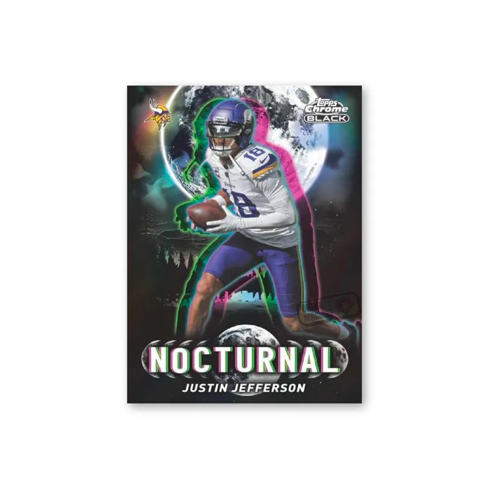 2025 Topps Chrome Black NFL Football - Hobby-Box