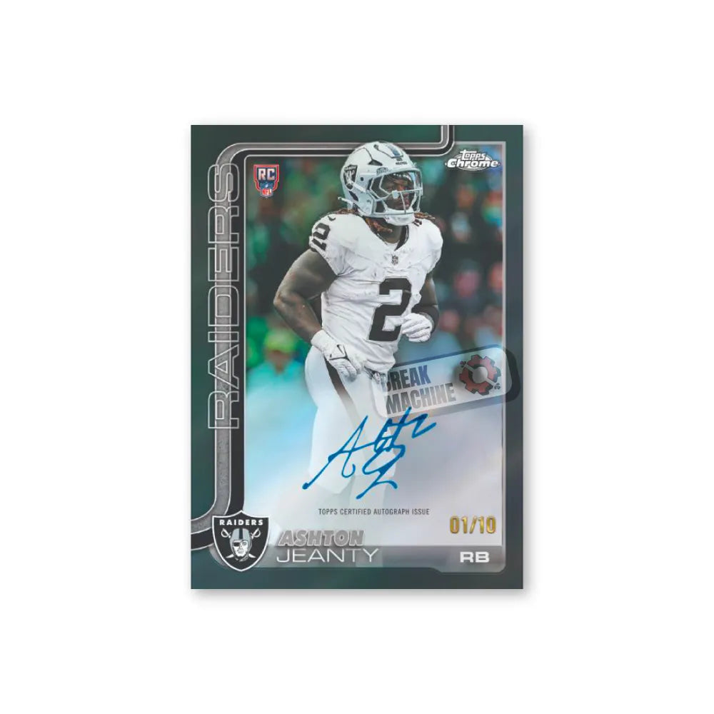 2025 Topps Chrome NFL Football - Breaker's Delight Box