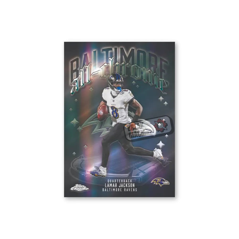 2025 Topps Chrome NFL Football - Breaker's Delight Box