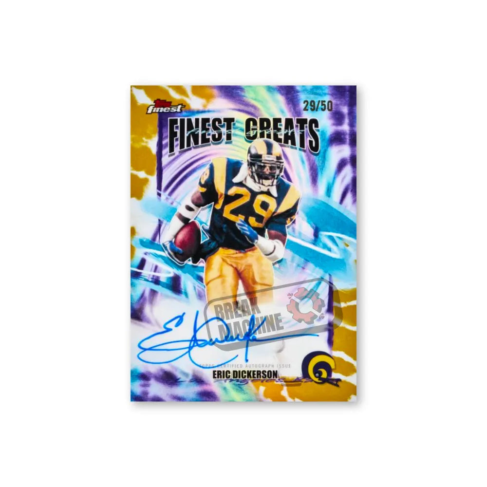 2025 Topps NFL Finest - Hobby Box