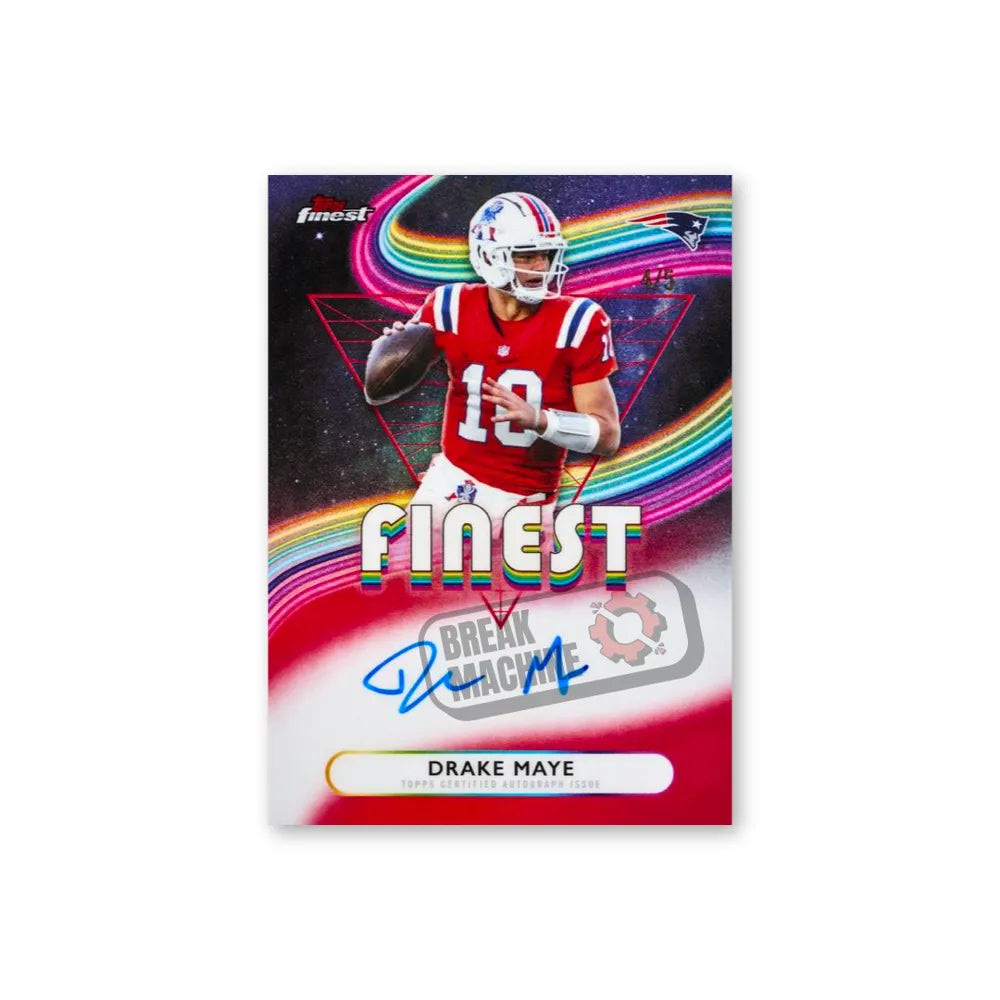 2025 Topps NFL Finest - Hobby Box