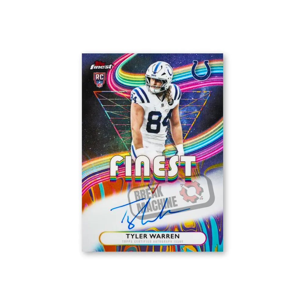2025 Topps NFL Finest - Hobby Box
