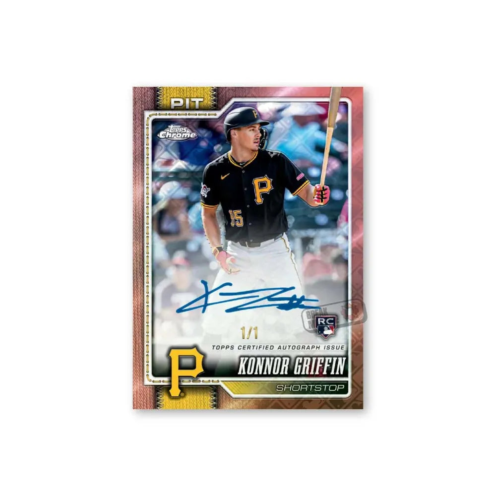 Topps Chrome Baseball Logofractor Edition 2026