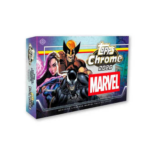 2026 Topps Chrome Marvel Comics - Hobby Box