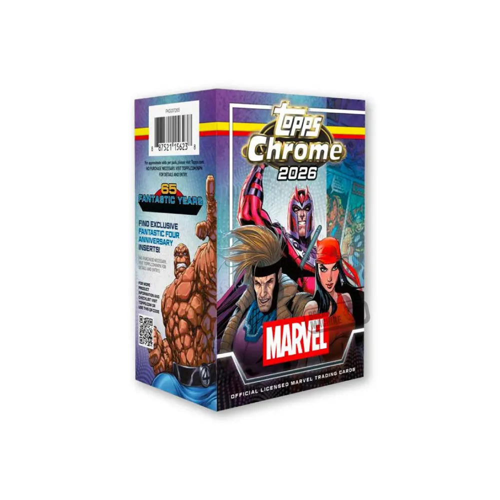 2026 Topps Chrome Marvel Comics - Value Blaster Box