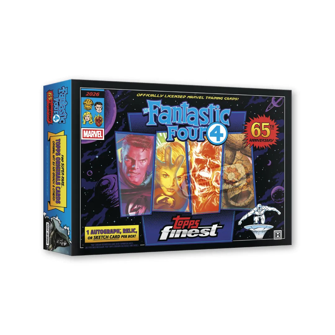 2026 Topps Finest Les Quatre Fantastiques - Hobby Box