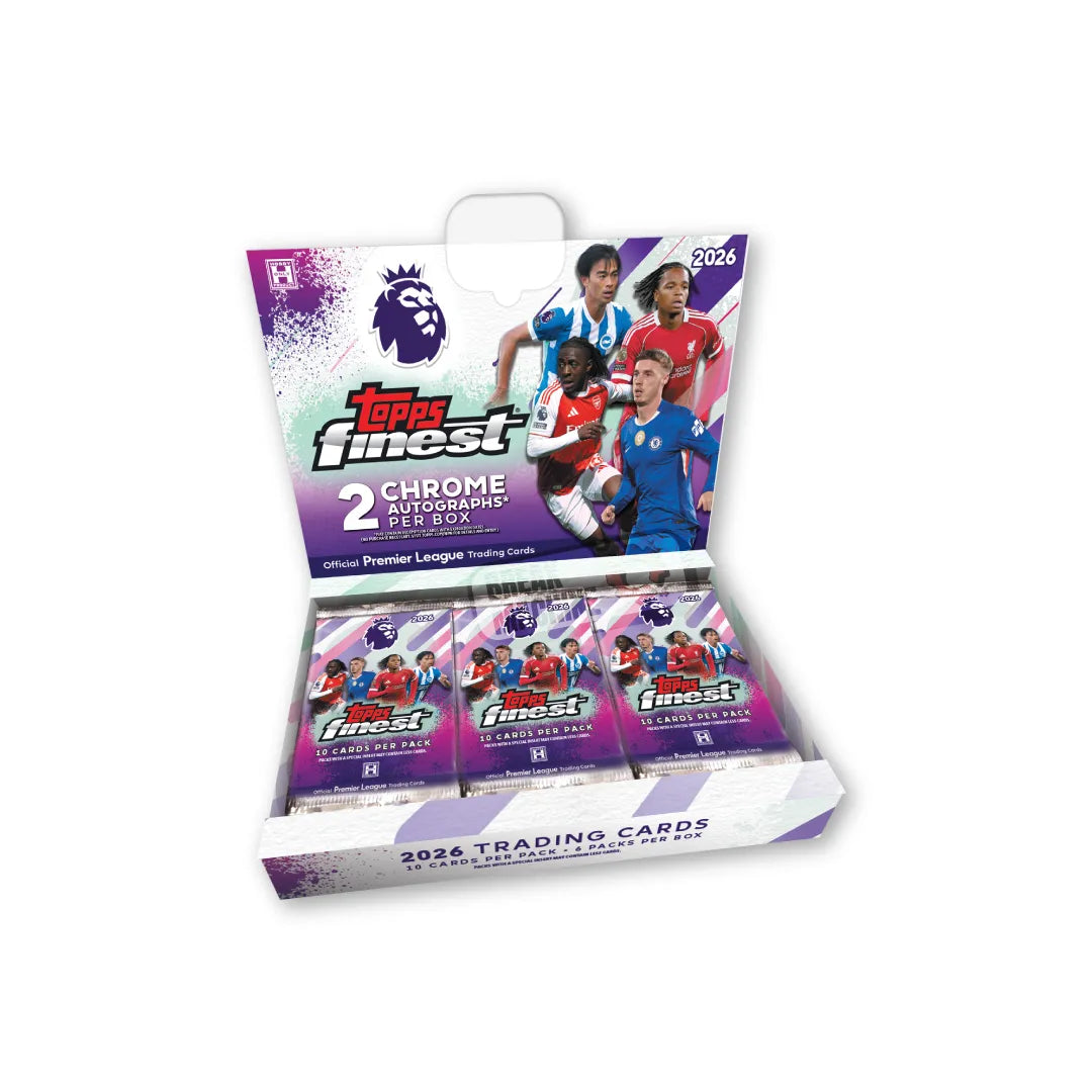 2026 Topps Finest Premier League - Caja Hobby