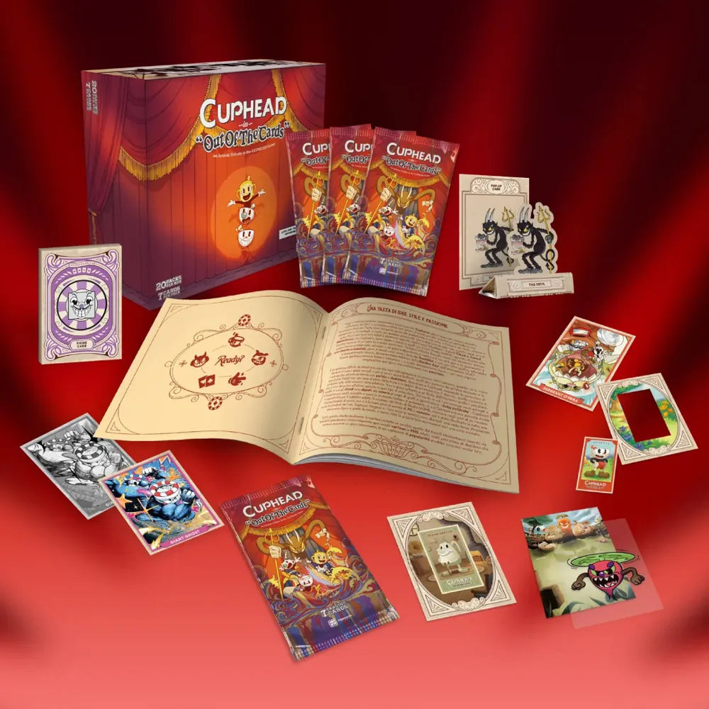 cuphead out of the cards box dario moccia