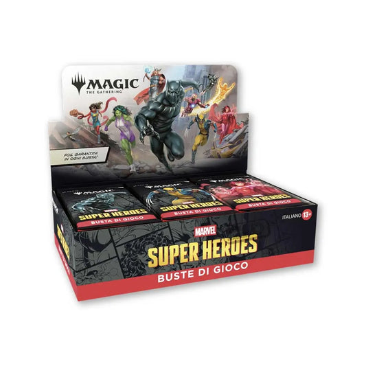 Magic The Gathering - Marvel Super Heroes - Play Boosters Box (IT)