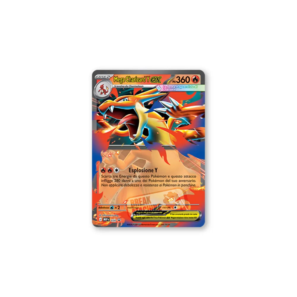 Tin da collezione Megaevoluzione: Mega Charizard Y EX (IT)
