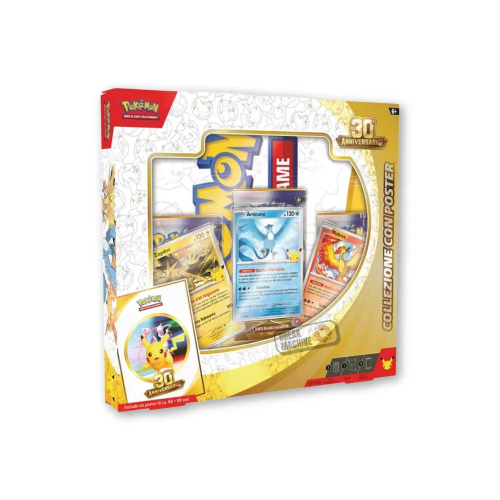 Pokémon 30e - Collection avec poster (IT)