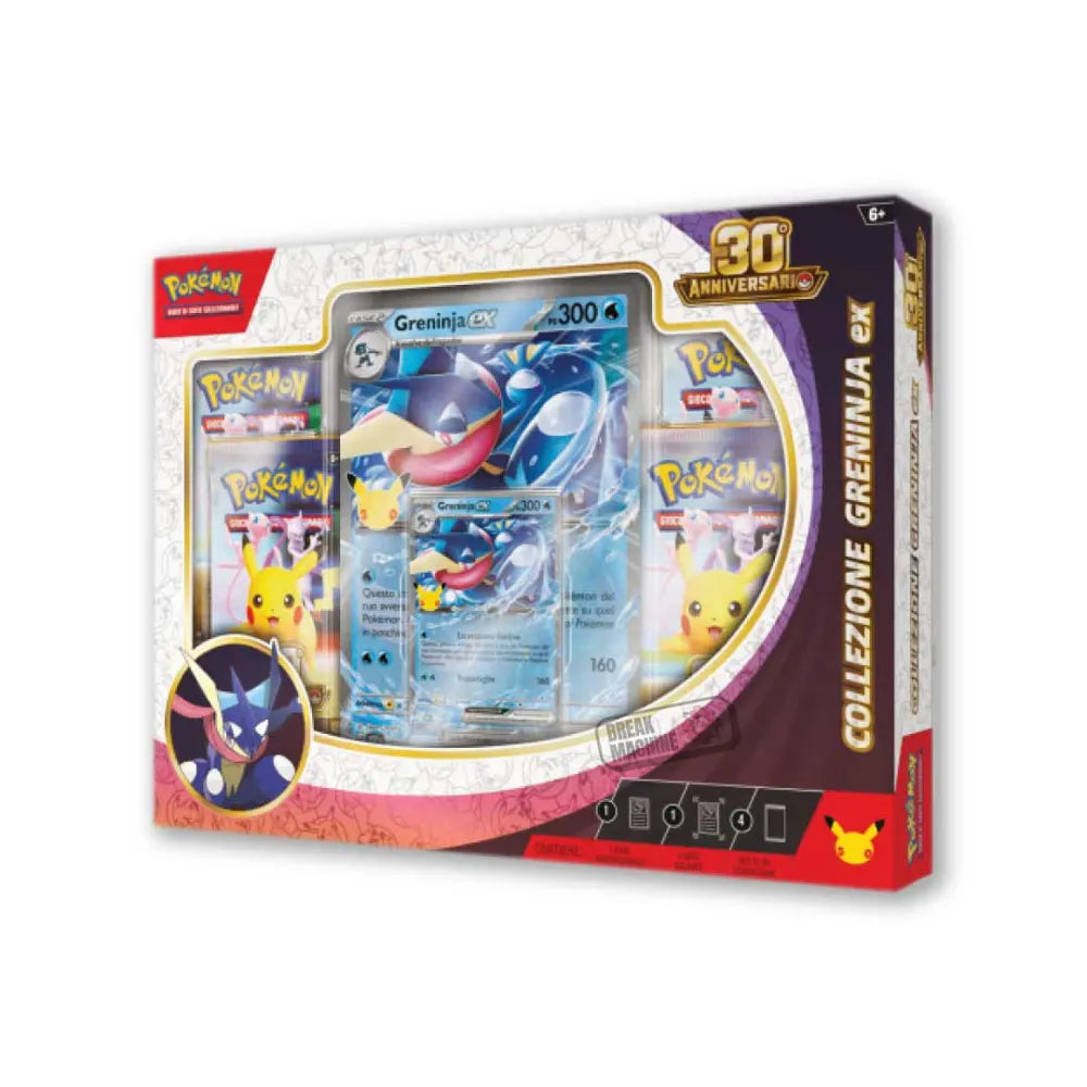 Pokémon 30.º aniversario - Colección Greninja ex (IT)