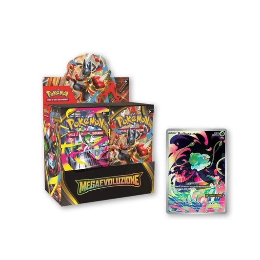 MEGAEVOLUZIONE - Display da 36 bustine con Promo Topper