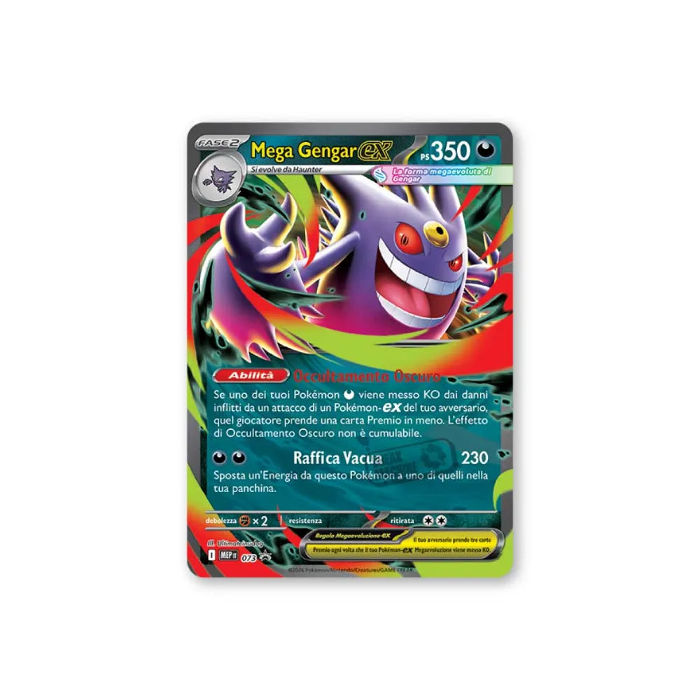 Pokémon - Boîte de collection Méga Clair de Lune : Méga Ectoplasma EX (IT)