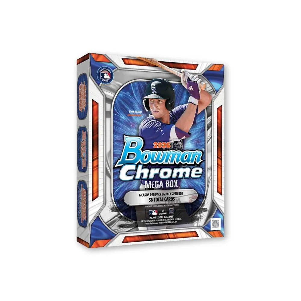 Topps Bowman Chrome Baseball 2026 - Mega Box