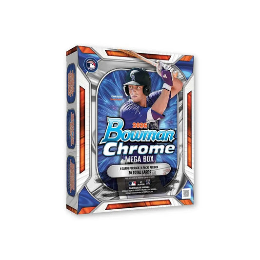 Topps Bowman Chrome Baseball 2026 - Mega Box