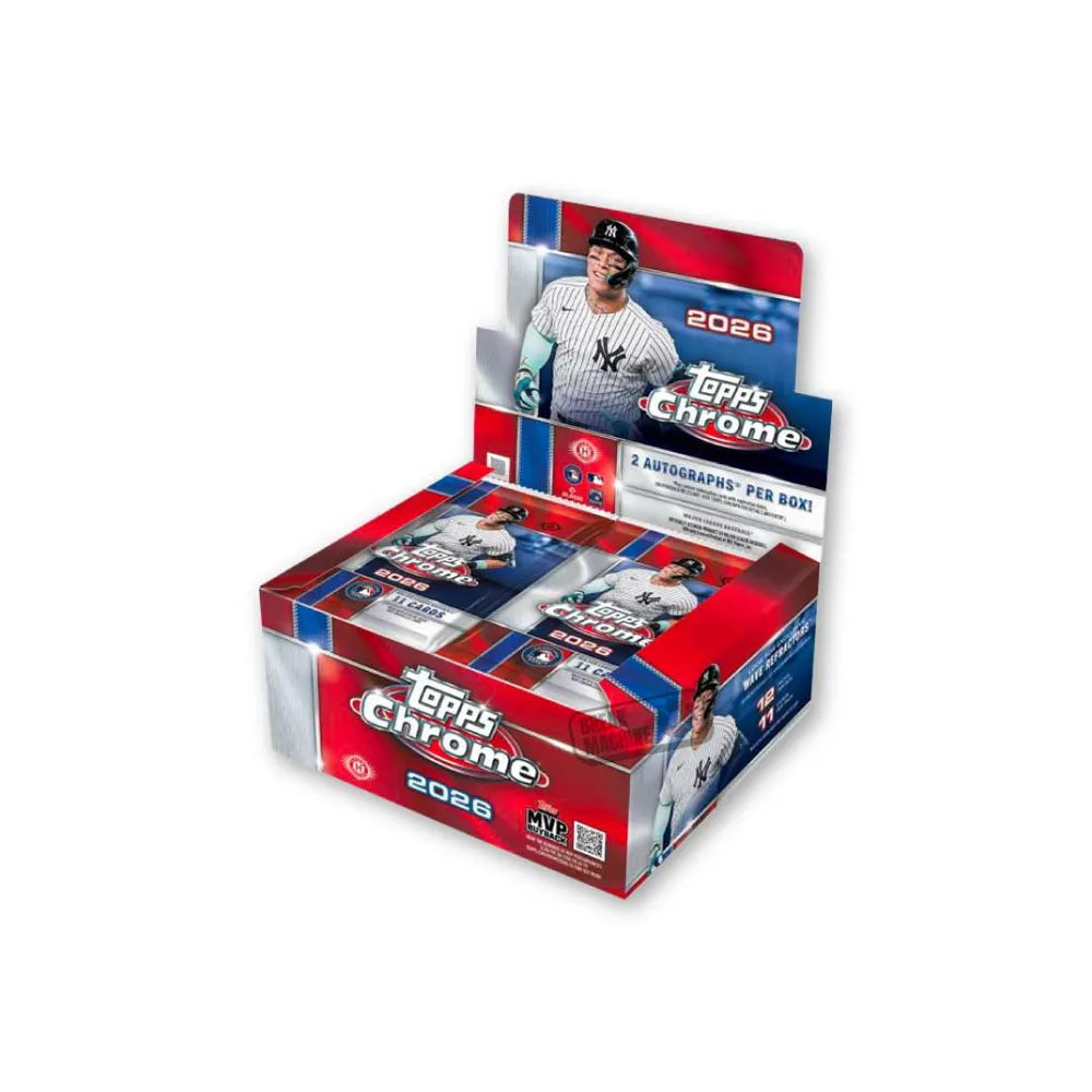 Topps Chrome Baseball MLB 2026 - Box Jumbo - Pre Order
