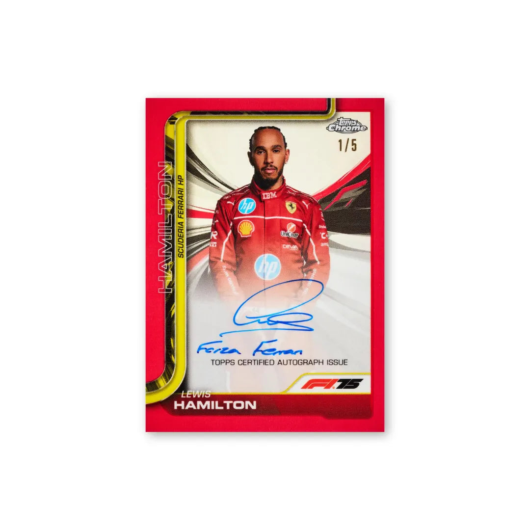 2025 Topps Chrome Formula 1 - Hobby Box