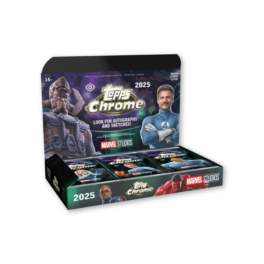 2025 Topps Marvel Studios Chrome - Hobby Box
