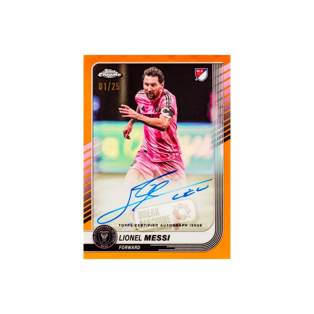 Topps Chrome MLS Major League Soccer 2025 - Value Box