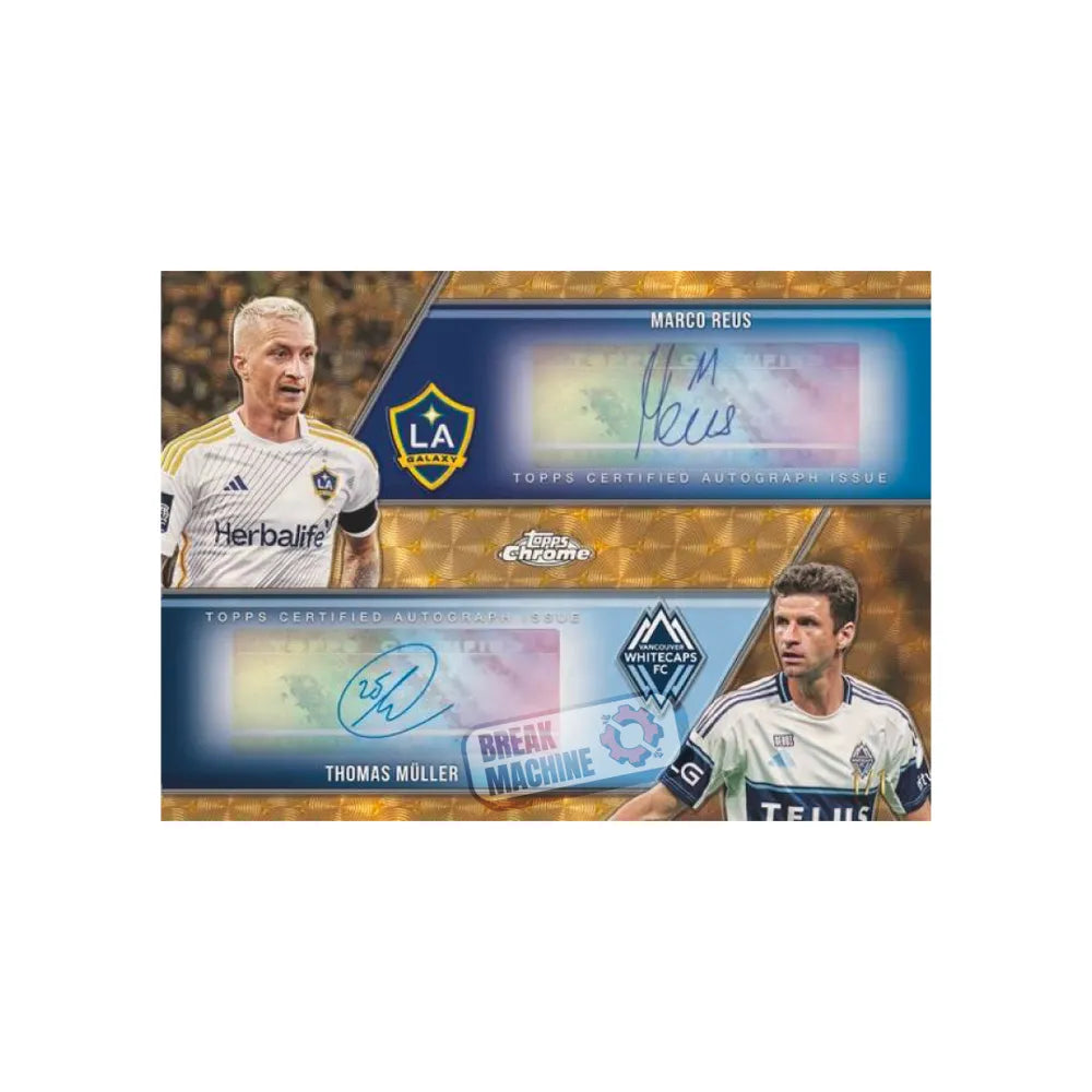 Topps Chrome MLS Major League Soccer 2025 - Value Box
