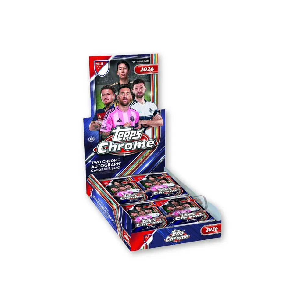 Topps Chrome MLS Major League Soccer 2026 - Hobby Box