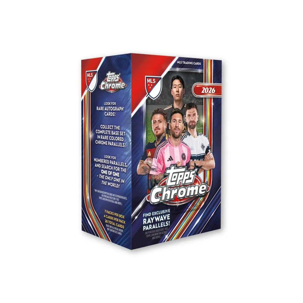 Topps Chrome Major League Soccer 2026 - Value Blaster Box