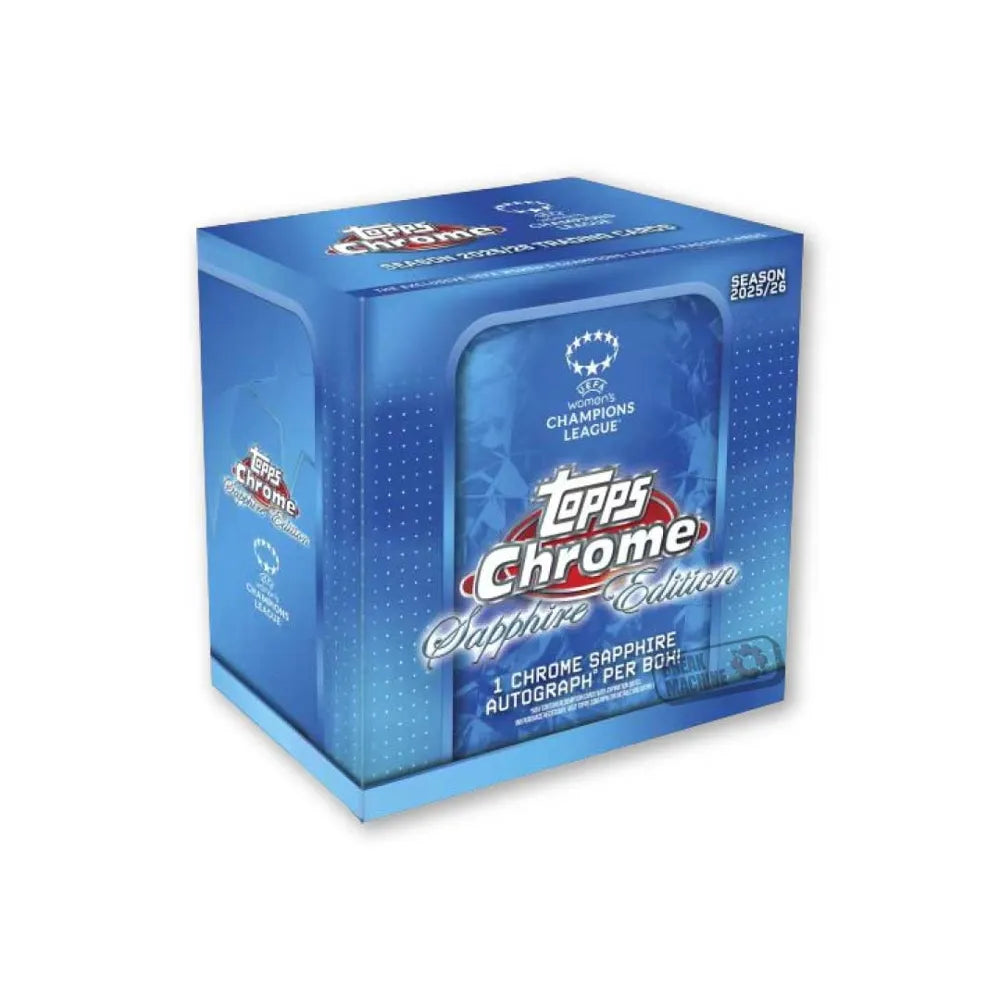 Topps Chrome Sapphire UEFA UWCL 2025/26 - Hobby Box