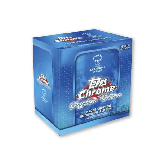 Topps Chrome Sapphire UEFA UWCL 2025/26 - Hobby Box