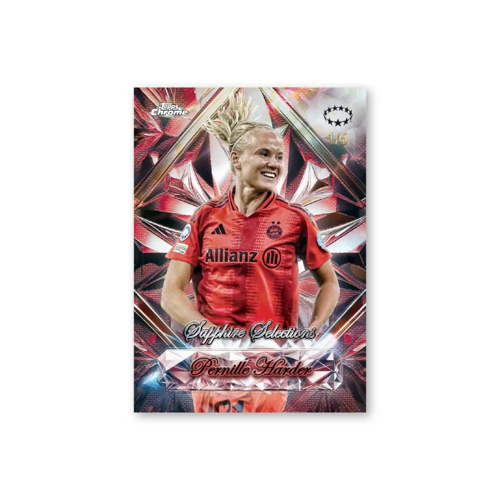Topps Chrome Sapphire 2024/25 UEFA Women - UWCL Hobby Box - Pre Order