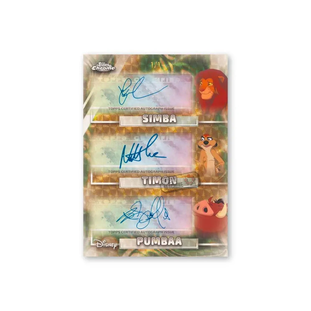 2026 Topps Chrome Disney - Value Blaster Box