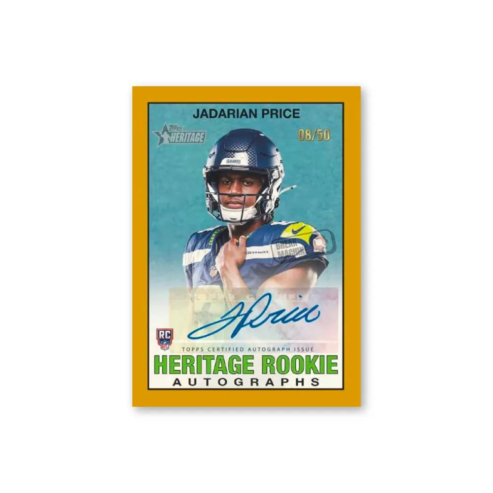 Topps Heritage Football NFL 2026 - Mega Box