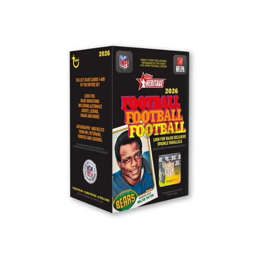Topps Heritage Football NFL 2026 - Value Blaster Box