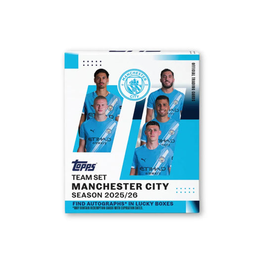 Topps Manchester City Team Set 2025/26 - Hobby Box