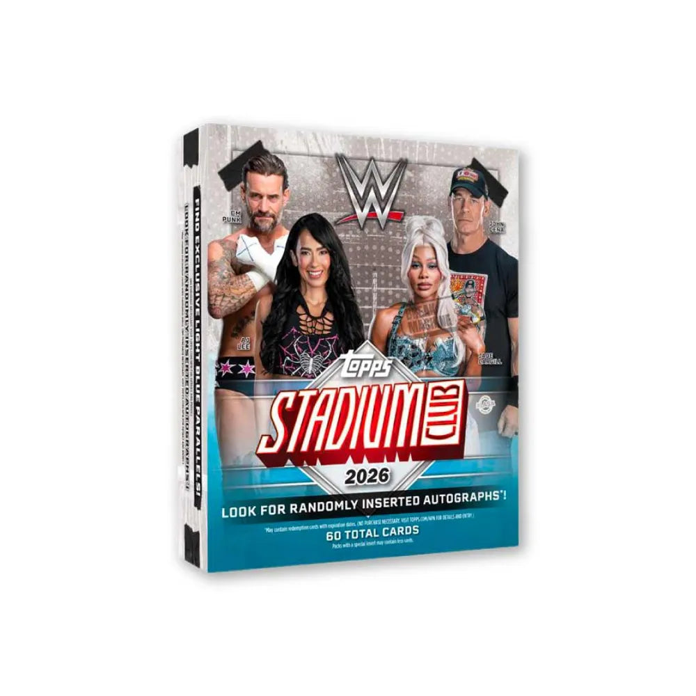 Topps Stadium Club WWE 2026 - Mega Box
