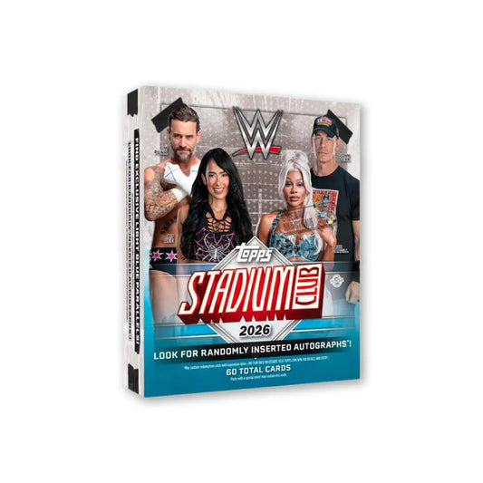 Topps Stadium Club WWE 2026 - Mega Box