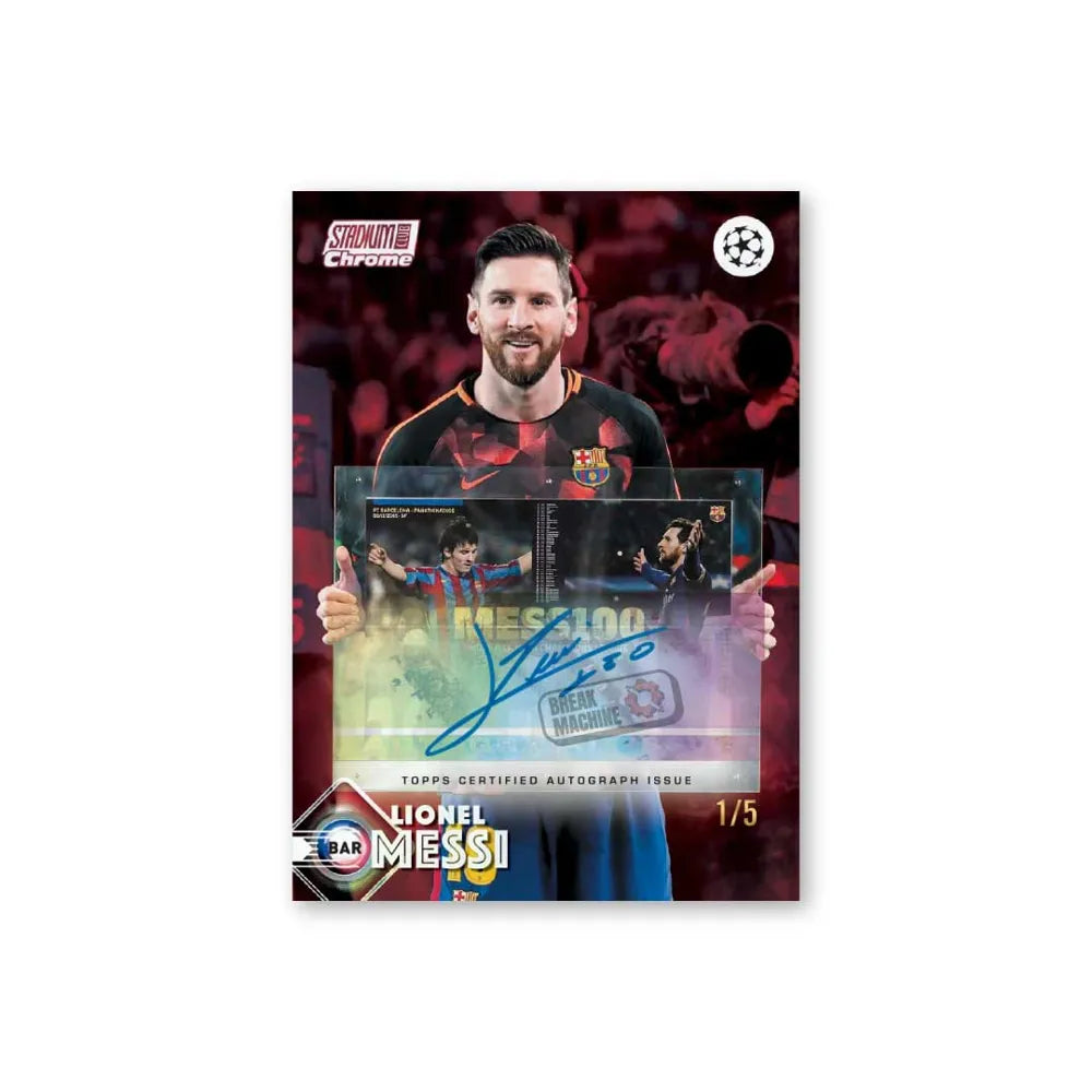 Topps Stadium Club Chrome UEFA Champions League 2025 2026 - Value Blaster Box - Pre Order