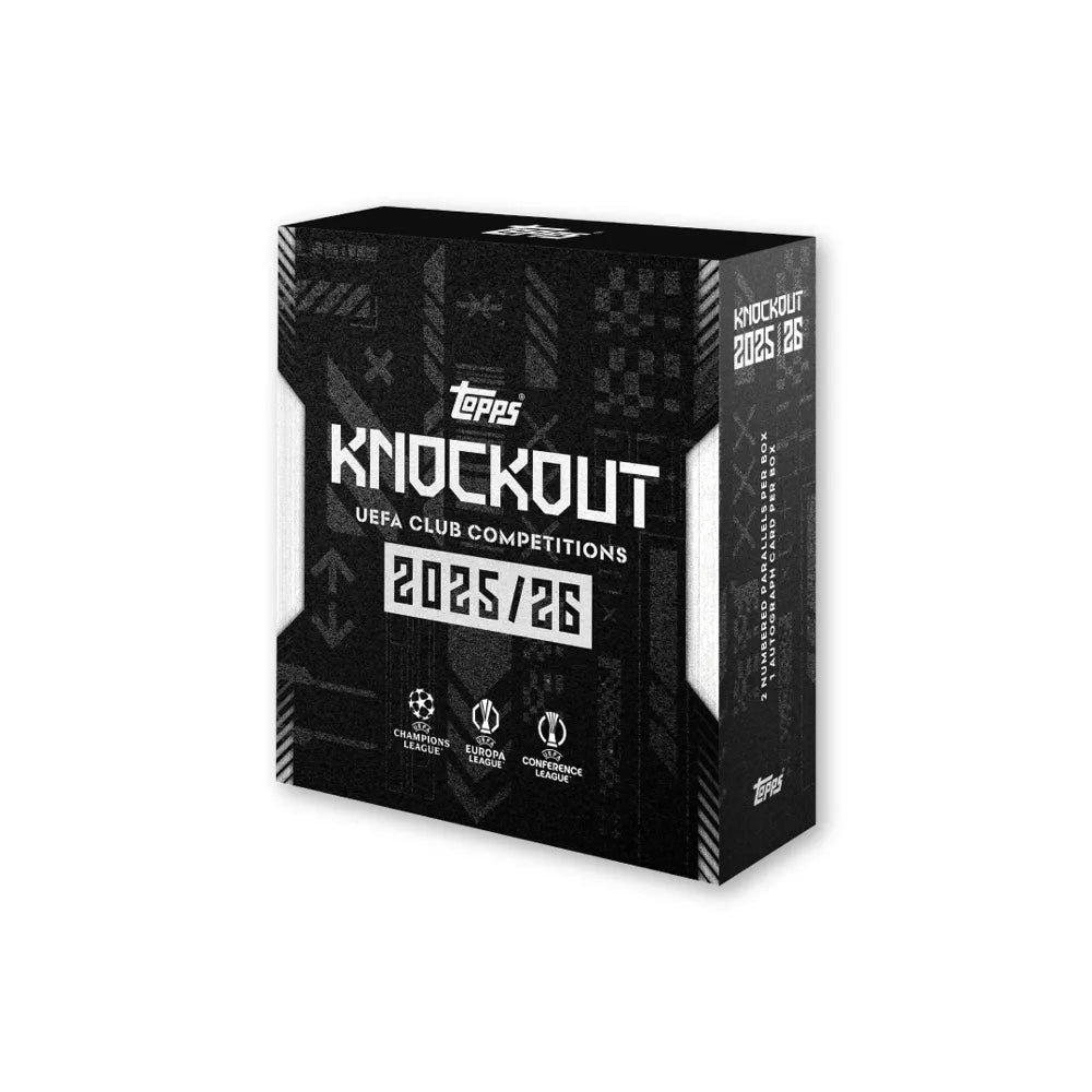 Topps Knockout compétitions de clubs UEFA 2025/26 - Hobby Box UCC