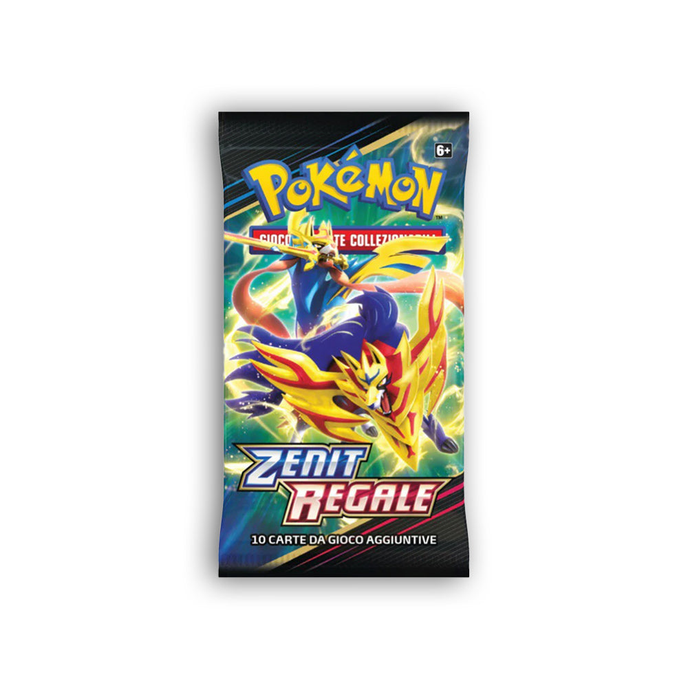 bustina zenit regale singola pokemon 